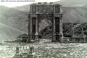 1- Djemila 1938. Arc de Caracalla (3)